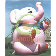 inflatable elephent cartoon